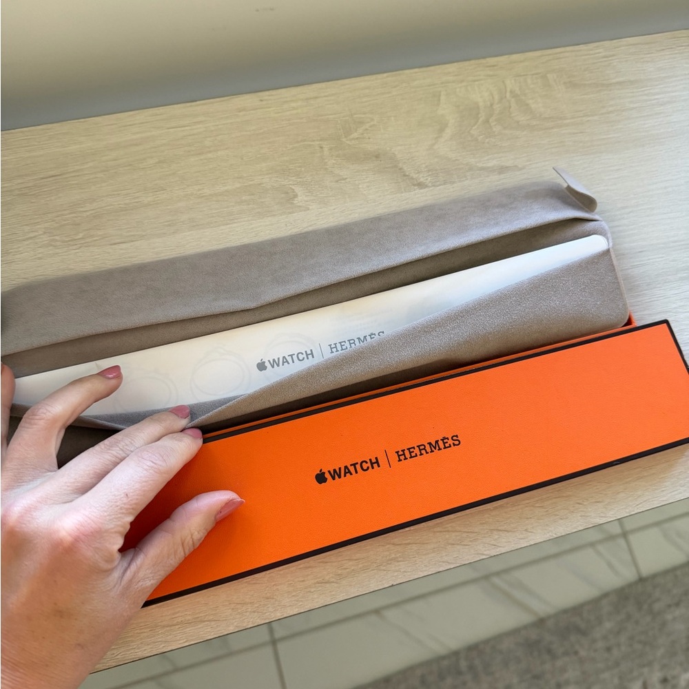 ☀️🌴Apple Watch Hermès Packaging in Orange